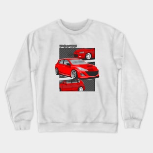 Mazda 3 bl 2gen Japanese Comics Crewneck Sweatshirt